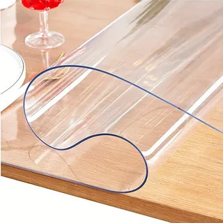 Nappe transparente PVC souple durable imperméable antitache…