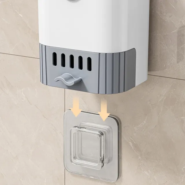 1 ensemble de brosse de toilette avec support mural à… – vue 5