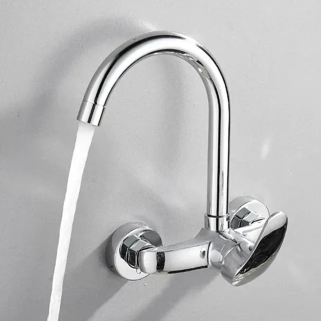 Robinet de lavabo de cuisine chaud et froid dans le mur – vue 3