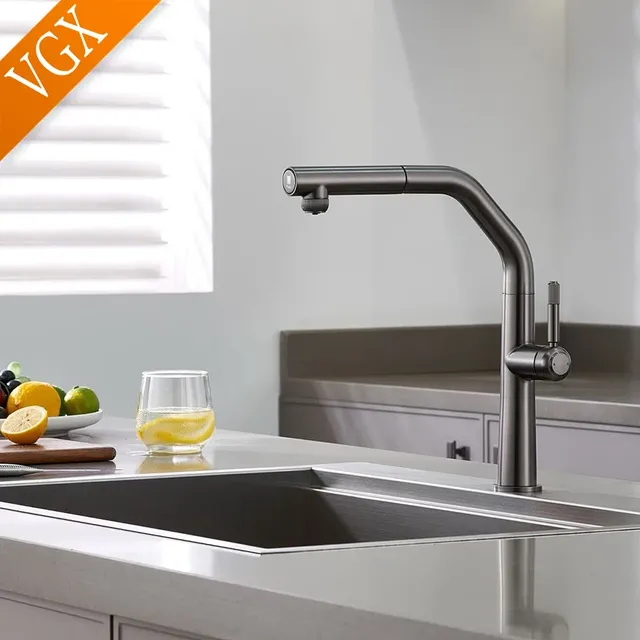 VGX robinet de cuisine double bec – vue 3