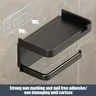 Porte papier toilette mural tablette…