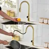 Robinet d'évier de cuisine à capteur de luxe moderne – vue 3