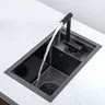 Évier cuisine rectangulaire bac unique inoxydable SUS304… – vue 1