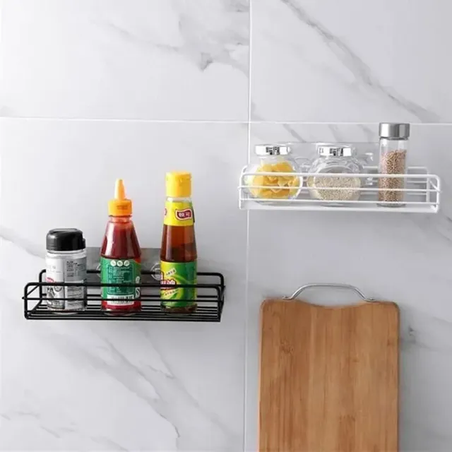 Support de rangement mural pour salle de bain et cuisine – vue 6