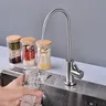 Robinet mitigeur cuisine bec col cygne monotrou levier… – vue 3