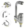 Robinet de lavabo en acier inoxydable – vue 3