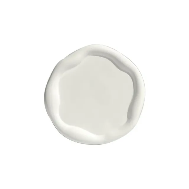 Plateau nuage irrégulier céramique blanc mat glaçure… – vue 4