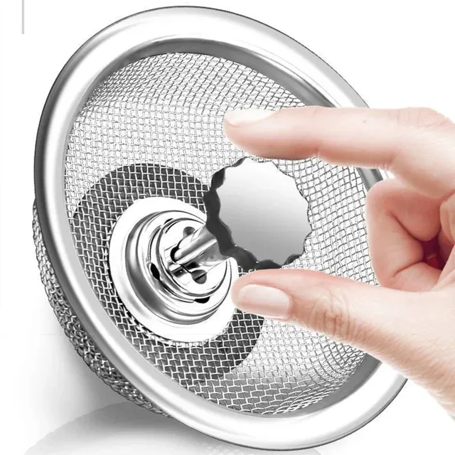 Filtre d'évier de cuisine en acier inoxydable – vue 4