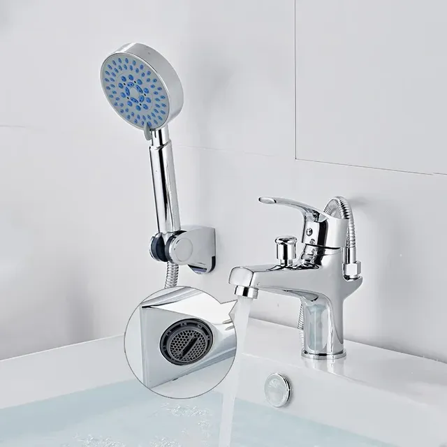 Robinet de lavabo en laiton – vue 3