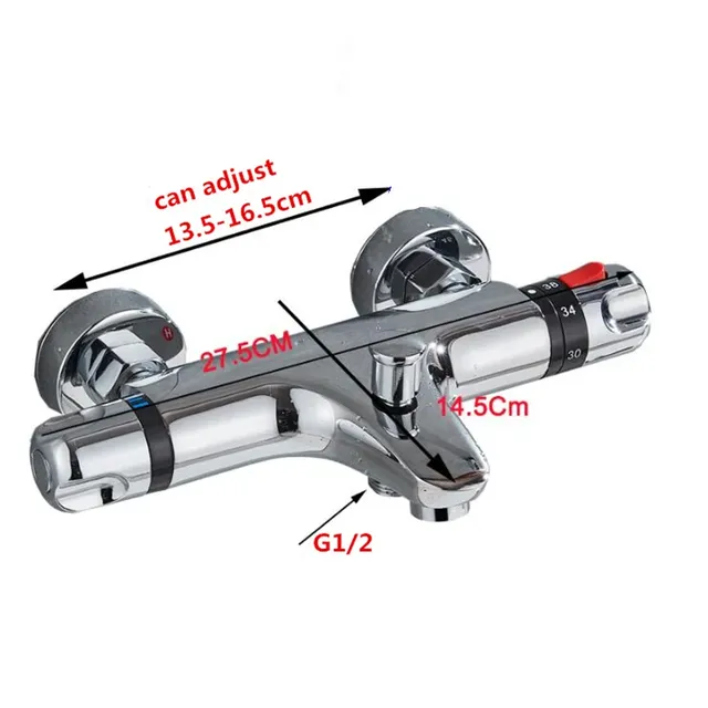 Robinet mitigeur de douche thermostatique – vue 6