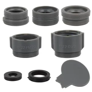 Adaptateur de robinet, connecteur de filetage ABS, Joints de robinet d&rsquo;eau, purificateur d&rsquo;eau, convertisseur de buse de barboteur pour salle de bains, accessoires de cuisine