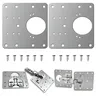 Kit de plaque de réparation de charnière d'armoire – vue 2