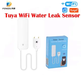 Capteur fuite eau connecté WiFi domotique Tuya application détecteur…