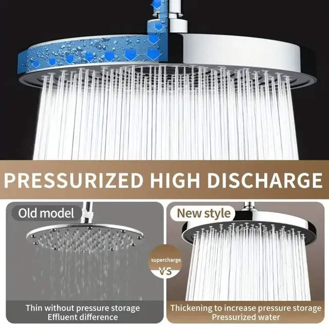 Pommeau de douche à pulvérisation supérieure de 25cm – vue 4