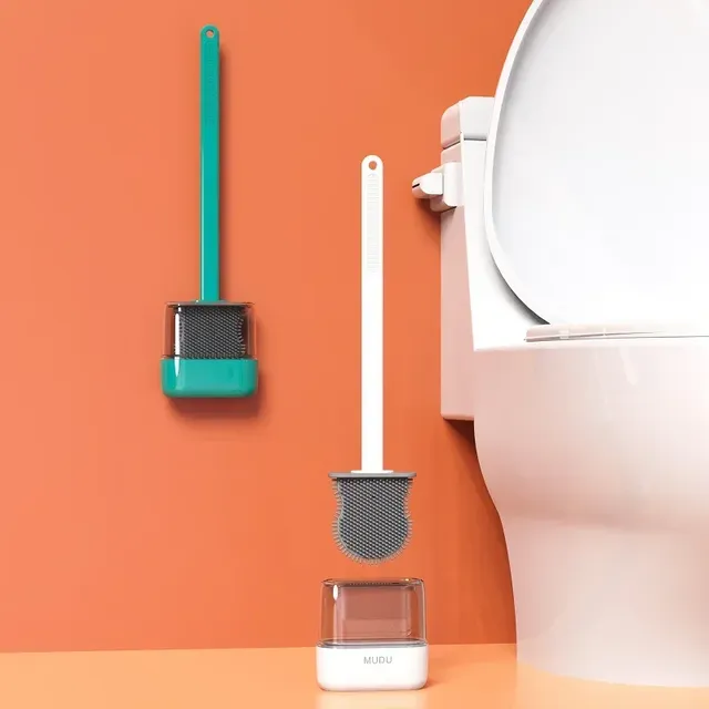 Ensemble de brosses de nettoyage de toilettes avec…