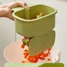 Panier de vidange de cuisine de forme carrée – vue 3