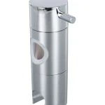 Support de pomme de douche chromé réglable 19 /20 /22 /24 /25mm, support de Rail de salle de bains, support de montage de pomme de douche coulissant