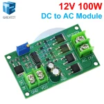 Transformateur d&rsquo;onduleur de puissance 100W DC-AC DC 12V à AC 12V, générateur de Signal à onde carrée, régulateur de tension, carte de convertisseur de puissance