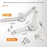 Charnières hydrauliques à arrêt aléatoire pour porte… – vue 2