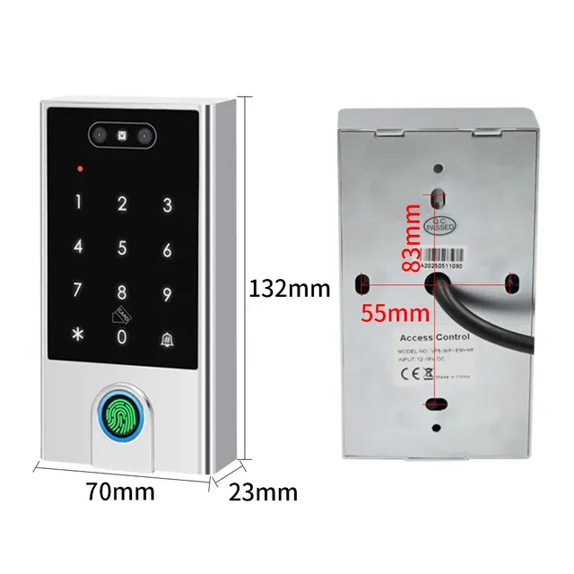 VF4 VF5 étanche IP66 Tuya WIFI reconnaissance faciale ID… – vue 6