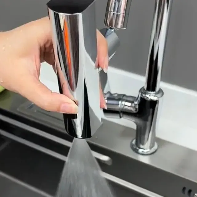 Robinet de cuisine cascade flux pulvérisateur tête… – vue 3