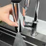 Robinet de cuisine cascade flux pulvérisateur tête… – vue 3