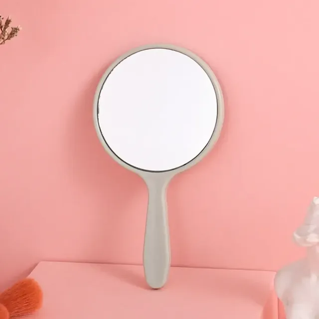 Miroir maquillage mini portable rond poignée antichute… – vue 4