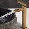 Mitigeur lavabo haut cascade bronze antique laiton… – vue 6