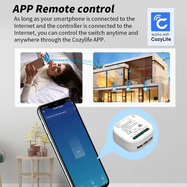 Sixwgh commutateur WIFI intelligent Compatible avec… – vue 2