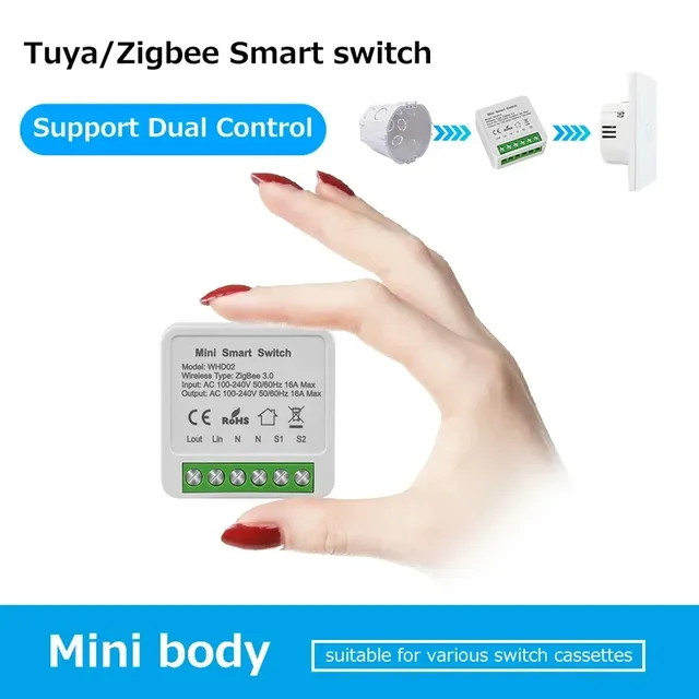Tuya ZigBee disjoncteur WiFi commutateur intelligent 2… – vue 2