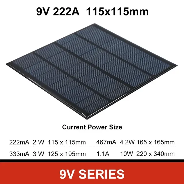 Chine panneaux solaires photovoltaïques 3v 6V 5v 1a 5w… – vue 4