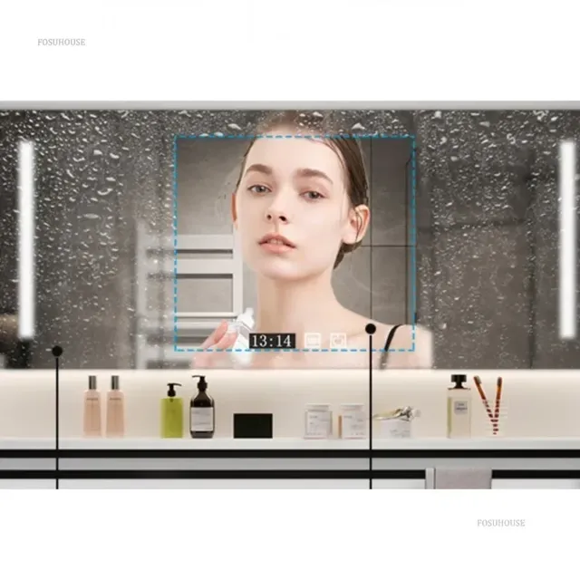Armoire à miroir de salle de bain moderne – vue 5