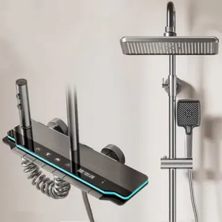 Ensemble de douche de luxe canonique avec affichage numérique de la…