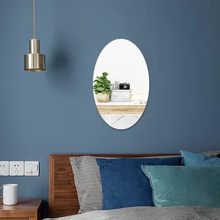 Grand grand miroir 10 15 20 30cm rond elliptique acrylique miroir…