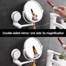 Miroir mural maquillage rond double face grossissant… – vue 3
