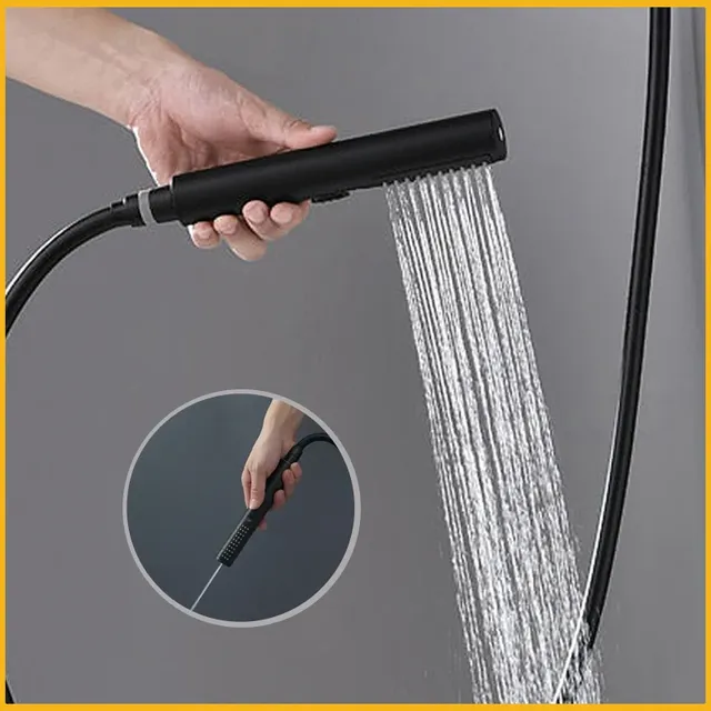 Kit de Douche Mural avec Pommeau de Douche en ABS – vue 5