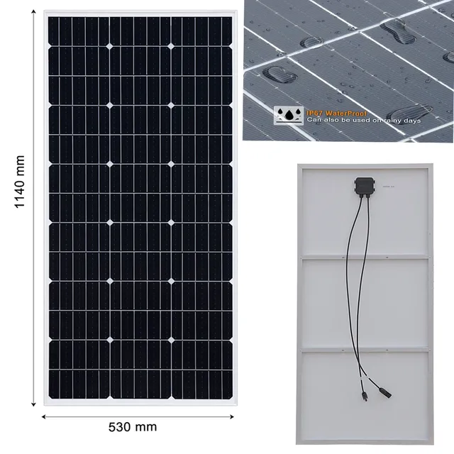 Solar panel Module de panneau solaire léger – vue 4