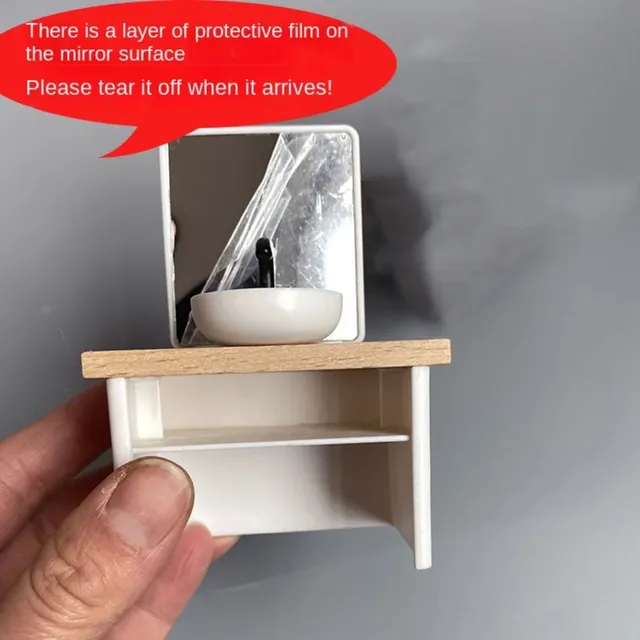 1:12 maison de poupée Simulation salle de bain jouet… – vue 4