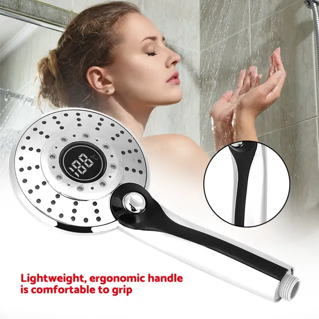 Pommeau de douche à main à affichage numérique – vue 4