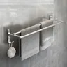 Porte-serviettes mural pour salle de bain – vue 1