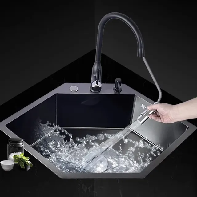 Éviers de cuisine en forme de diamant – vue 2