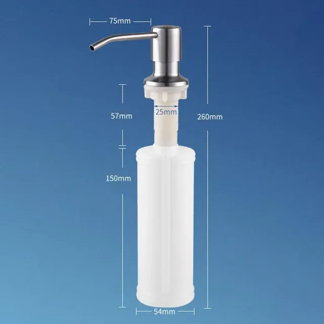 Distributeur de savon en acier inoxydable 350/500ml – vue 6