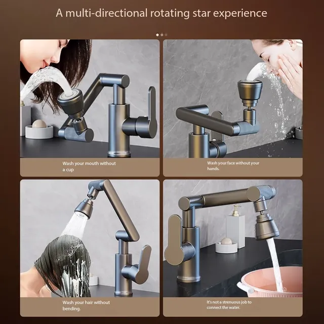 Robinet de cuisine pivotant ABS – vue 6