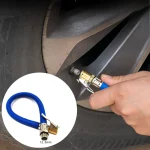 Tuyau de gonflage de pneu tuyau de pneu tuyau Portable tuyau en caoutchouc d&rsquo;air pour accessoires de moto de voiture