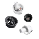 Downlights LED à intensité variable Projecteurs Puce COB 7W 10W15W 18W Encastré Anti-éblouissement 360 °   rotatif AC85-265V plafonnier entreprise à domicile