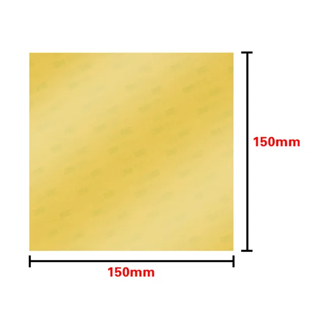 Accessoires d'imprimante 3D 150*150*0.3mm panneau de… – vue 3