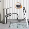 Robinet mitigeur lavabo salle bain trois modes jet pluie… – vue 4