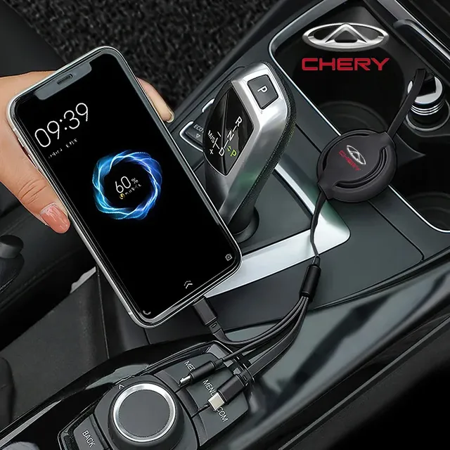 Câble de données de charge rapide pour voiture – vue 3