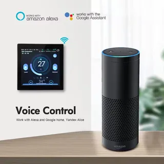 Thermostat intelligent WiFi avec capteur de CO2 et d'humidité