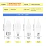 4 pièces 3W 6W 9W 12W 15W ampoule LED E14 E27 lampe à… – vue 2